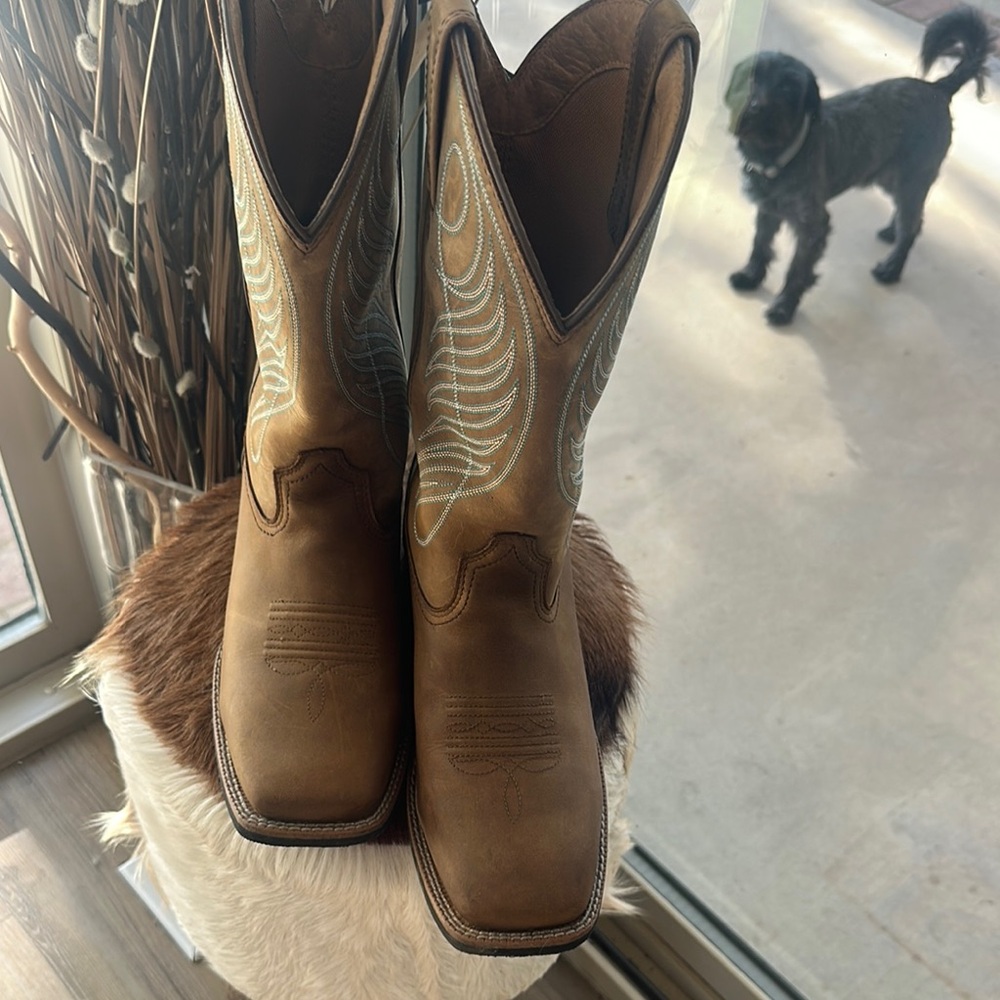 Brown Western Cowboy Boots